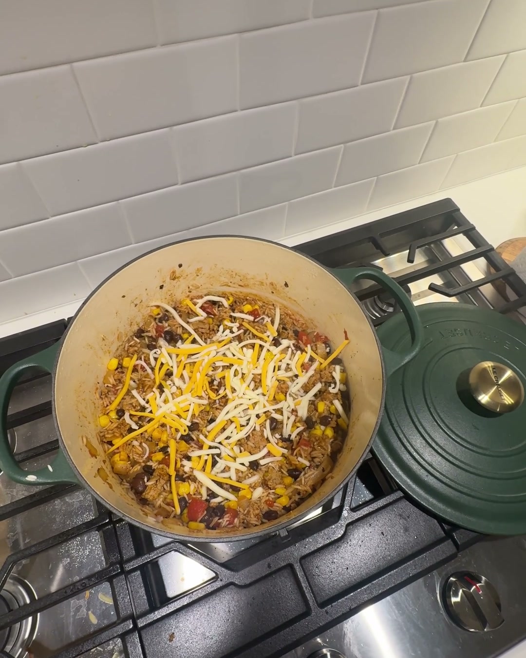 Turkey Taco Rice Skillet